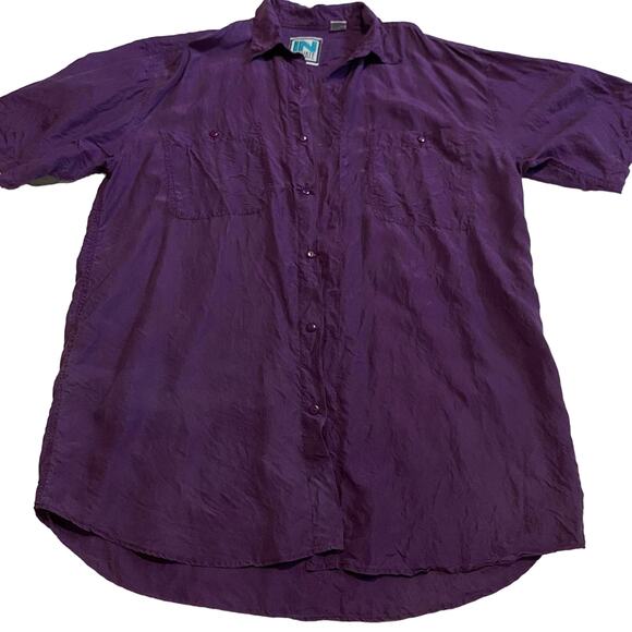 Vintage IN Private button up - Picture 3 of 4